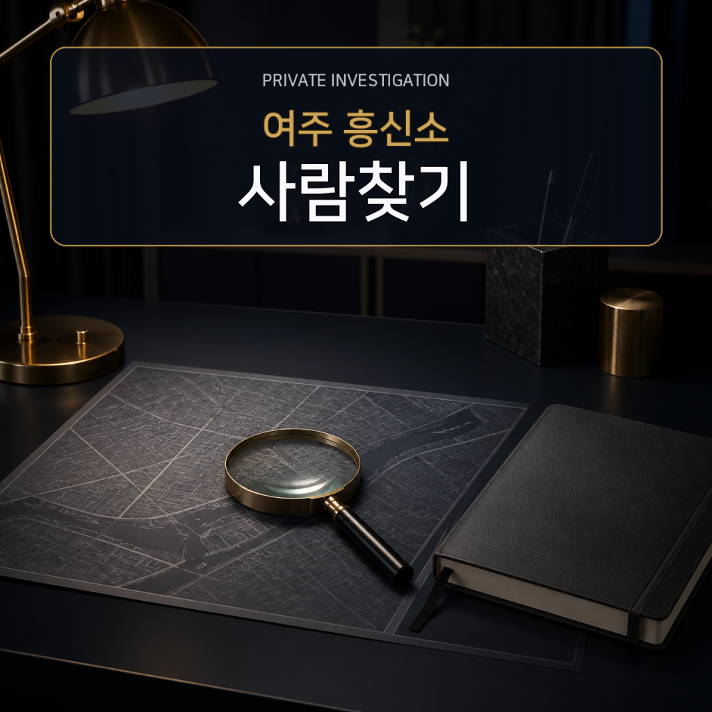 여주 사람찾기·소재파악 전문 흥신소