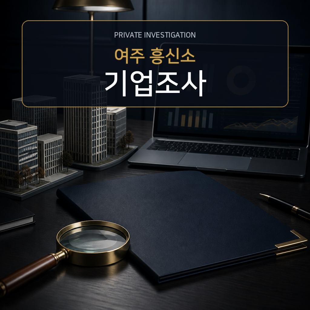 여주 기업·거래처 조사 전문 흥신소