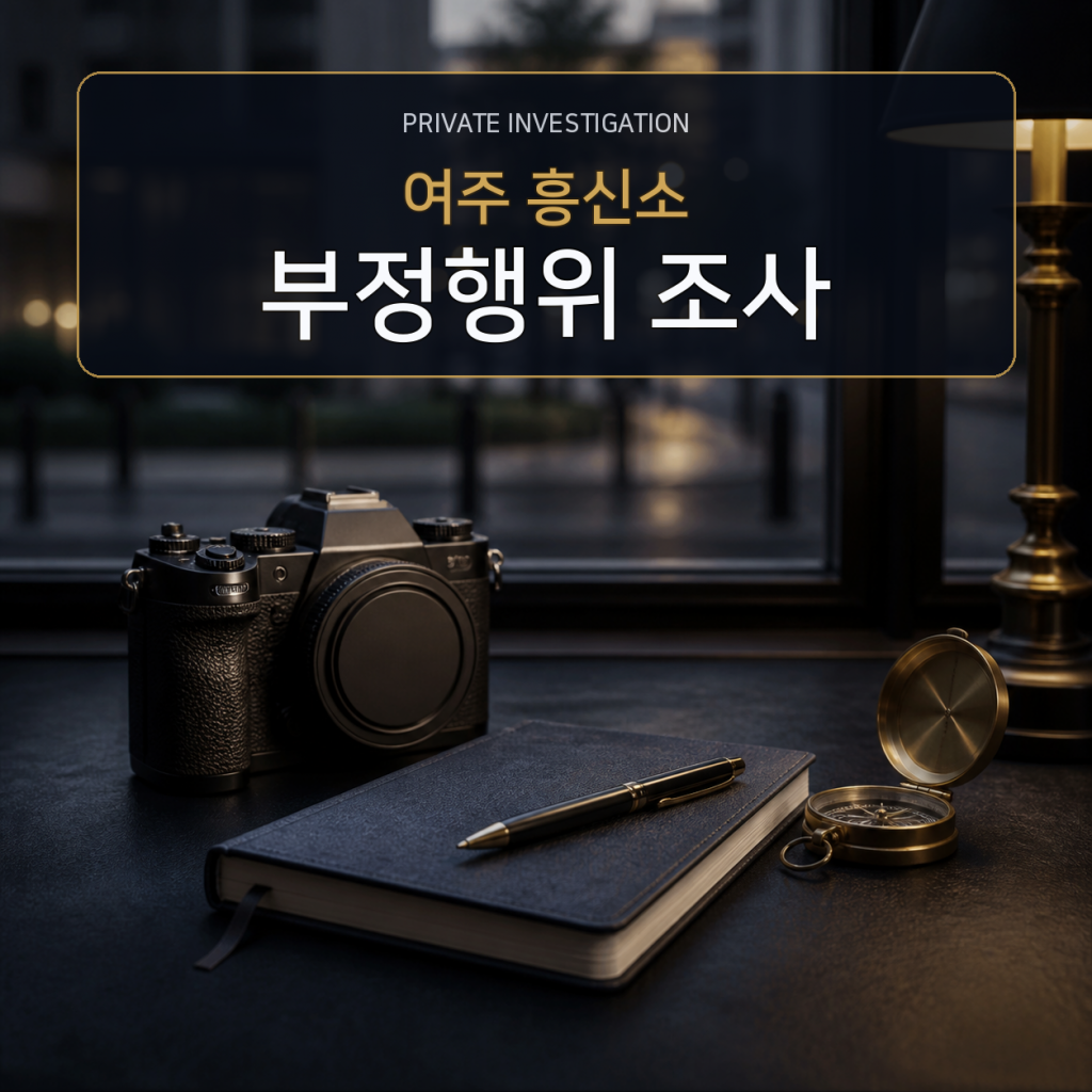 여주 부정행위 사실조사 전문 흥신소